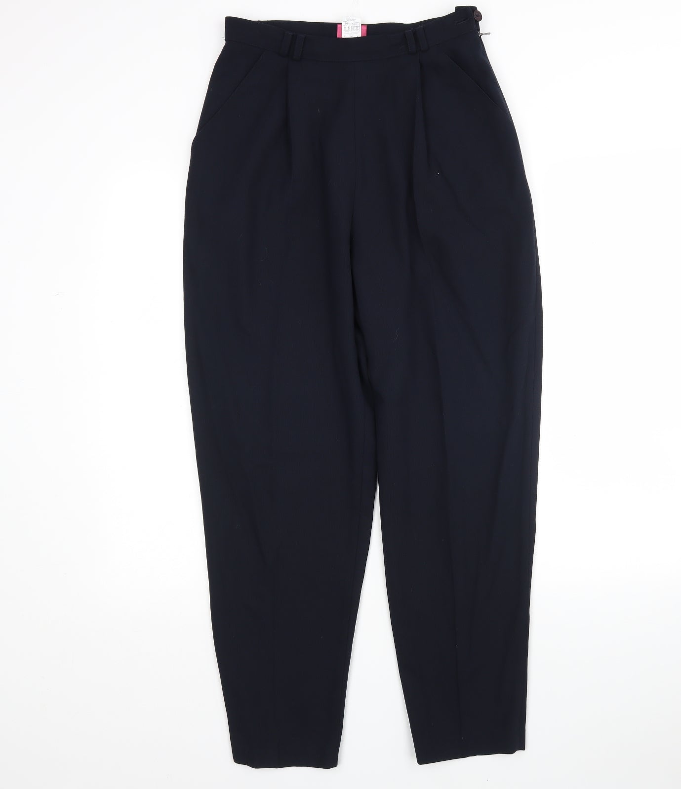 Richards Womens Blue  Polyester Trousers  Size 12 L27 in Regular