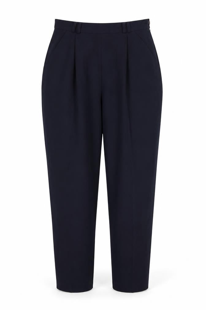 Richards Womens Blue  Polyester Trousers  Size 12 L27 in Regular