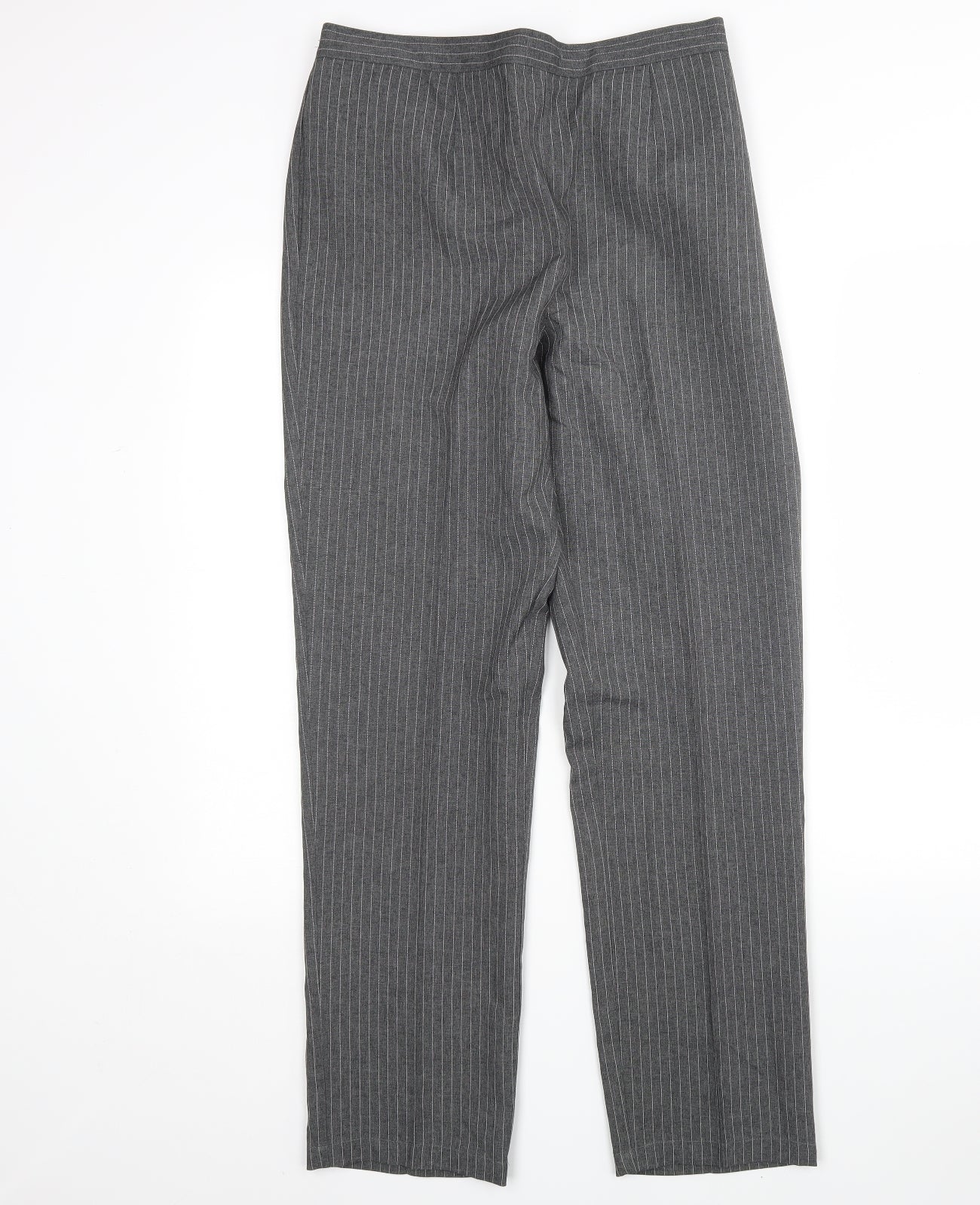 Daxon Womens Multicoloured Striped Polyester Trousers  Size 12 L30 in Regular