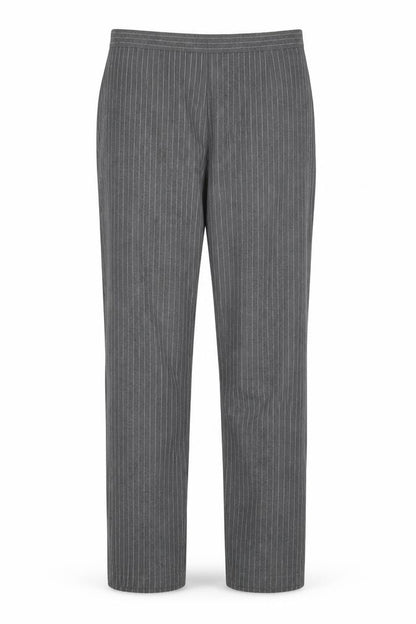 Daxon Womens Multicoloured Striped Polyester Trousers  Size 12 L30 in Regular