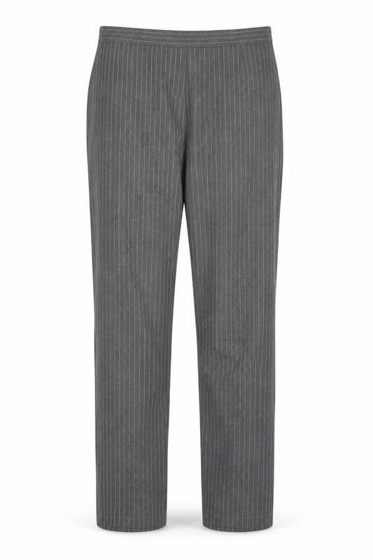 Daxon Womens Multicoloured Striped Polyester Trousers  Size 12 L30 in Regular