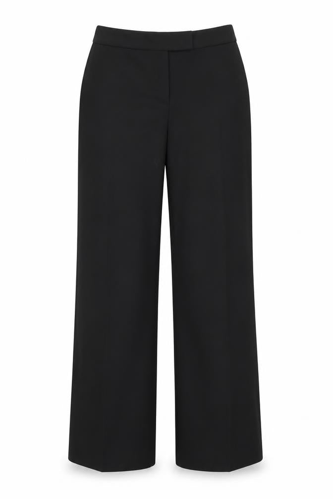 Marks & Spencer Womens Black  Polyester Trousers  Size 10 L31 in Regular