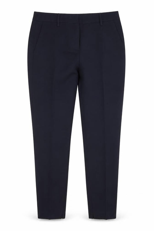 NEXT Womens Blue  Polyester Trousers  Size 8 L28 in Regular