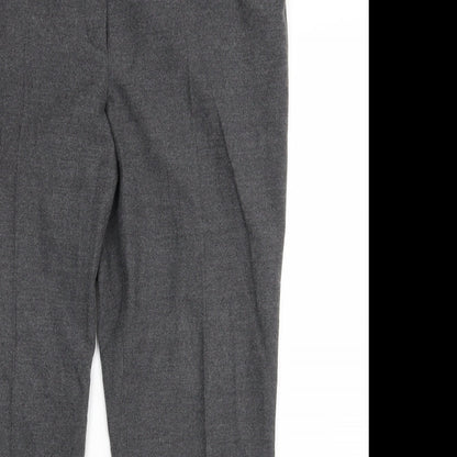 Preloved Gerry Weber Womens Grey  Polyester Trousers  Size 18 L28 in Regular - Detail
