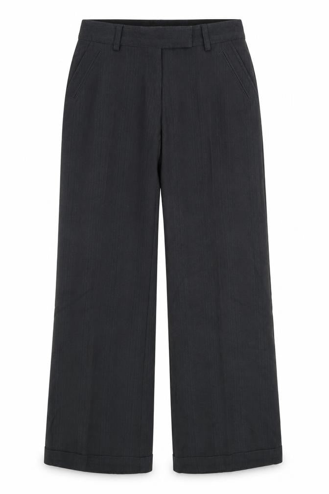 Avenue Womens Grey  Polyester Trousers  Size 10 L31 in Regular