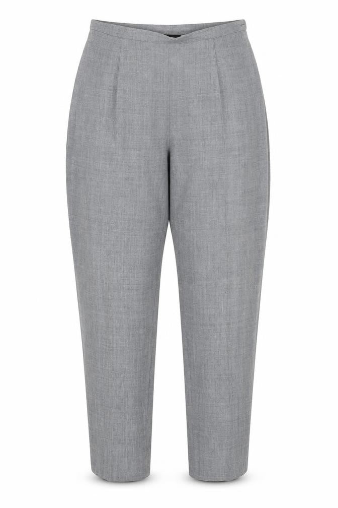 Principles Womens Grey  Viscose Trousers  Size 12 L27 in Regular
