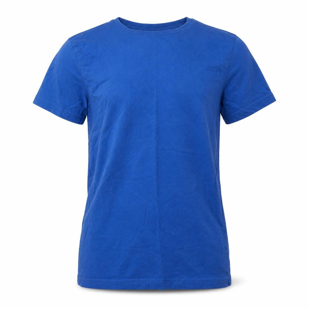 Urban Outlaws Boys Blue  Cotton Basic Polo Size 9-10 Years Crew Neck