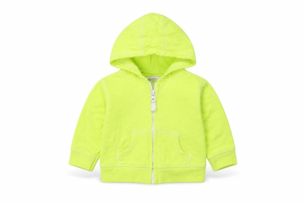 Baby Baby Green  Cotton Full Zip Jumper Size 6-9 Months