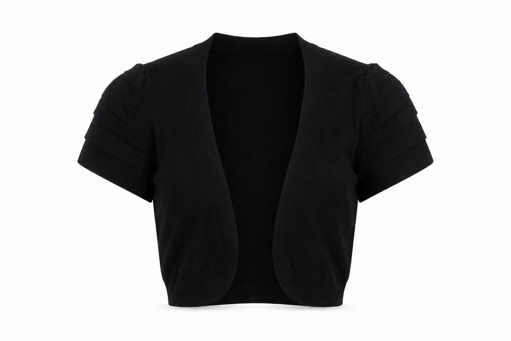 Papaya Womens Black   Viscose Cardigan Jumper Size 12
