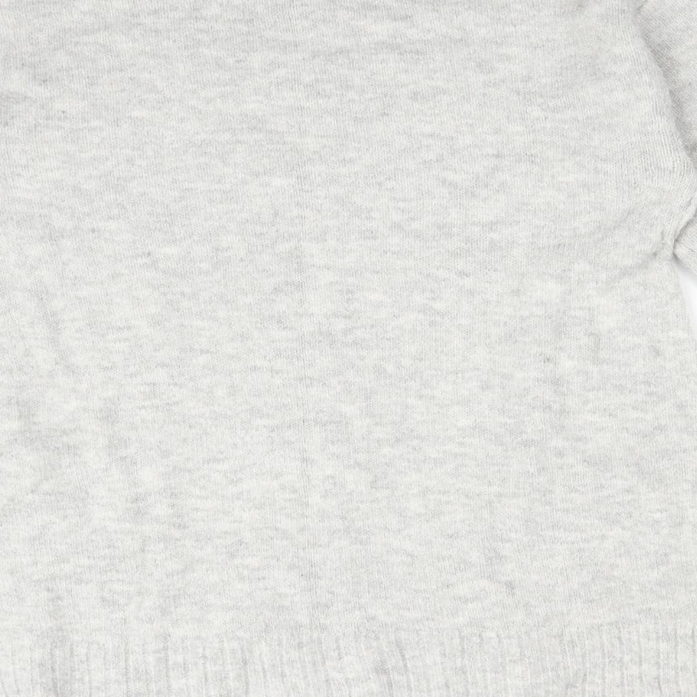 M&S Womens Grey  Acrylic Pullover Sweatshirt Size S