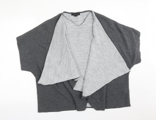 Atmosphere Womens Grey   Acrylic Cardigan Jumper Size M