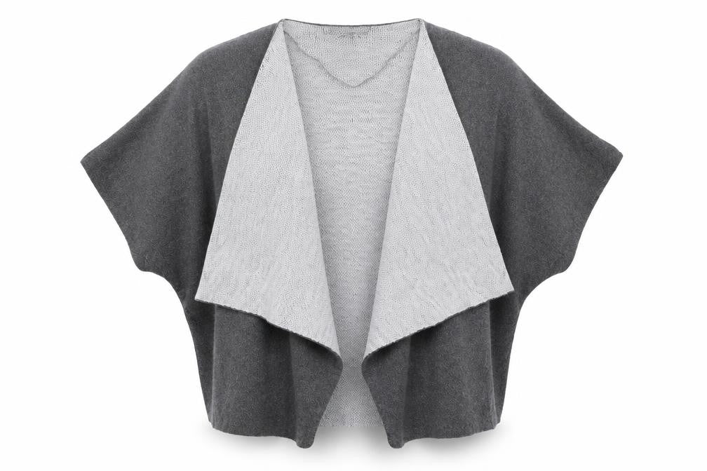 Atmosphere Womens Grey   Acrylic Cardigan Jumper Size M