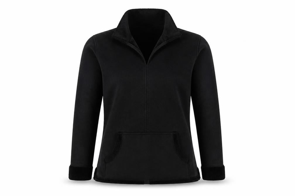 NEXT Womens Black Collared  Polyester Pullover Jumper Size S