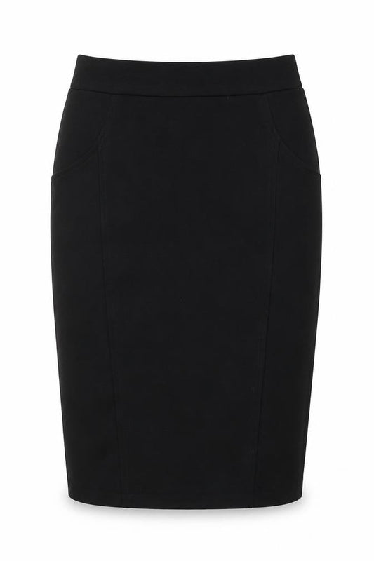 Savoir Womens Brown  Polyester Straight & Pencil Skirt Size 14