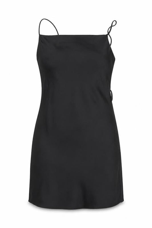 River Island Womens Black  Polyester Pencil Dress  Size 8  Square Neck