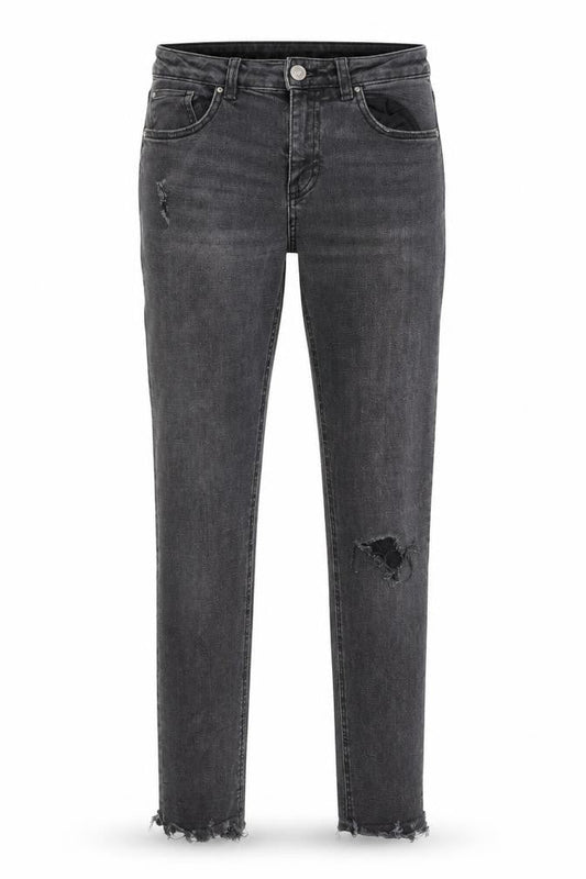 Denim Co Womens Black  Cotton Skinny Jeans Size 10 L24 in Regular