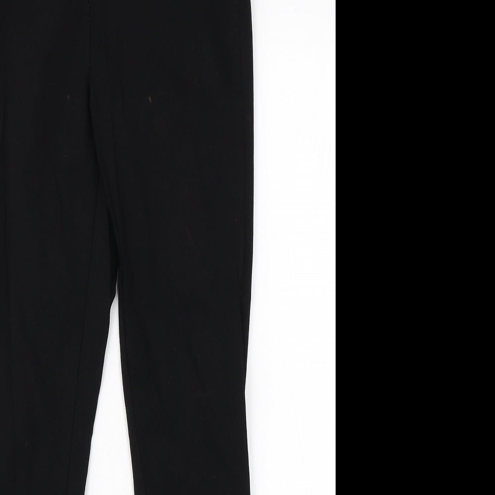 Dorothy Perkins Womens Black  Polyester Dress Pants Trousers Size 8 L24 in Regular