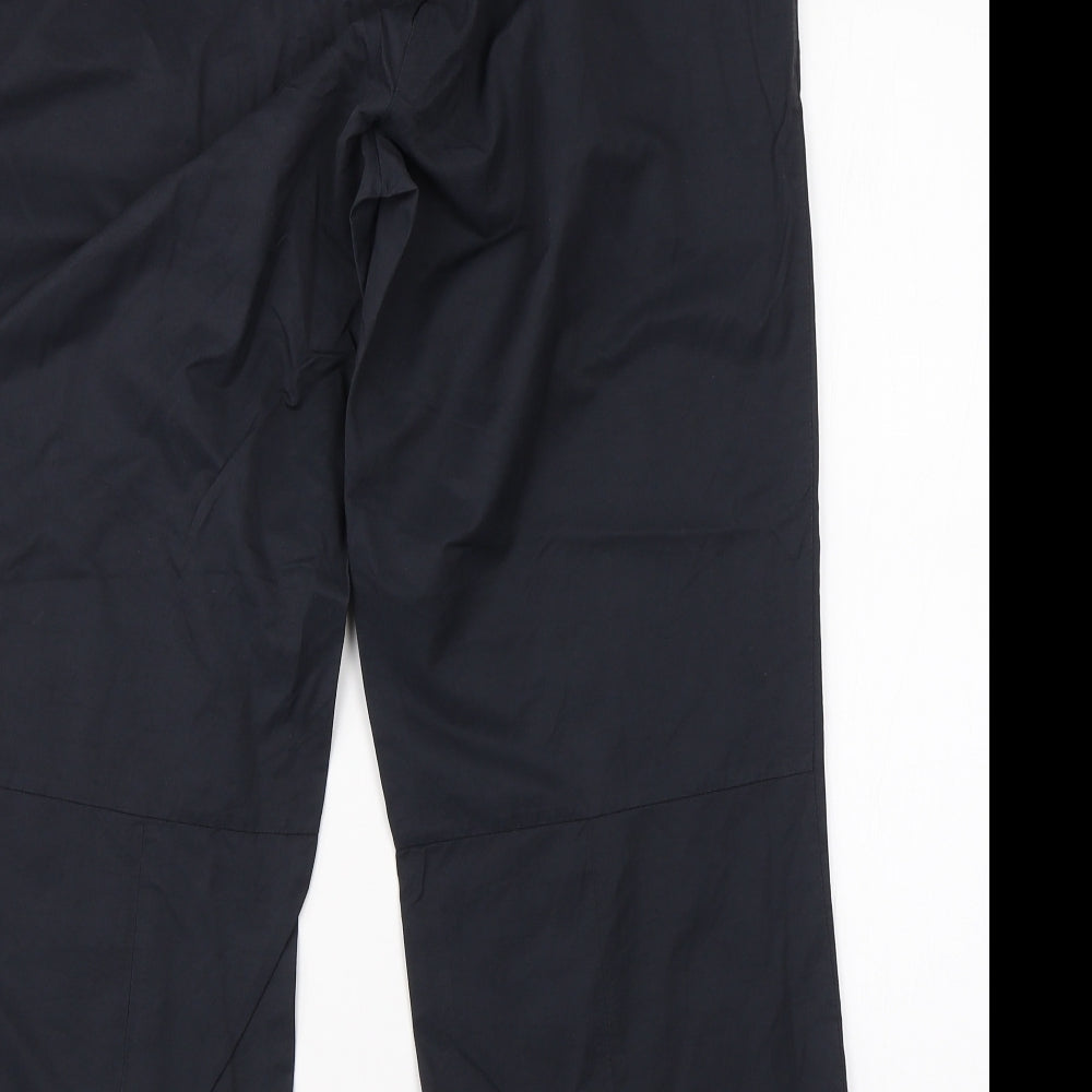 Oasis Womens Grey  Cotton Trousers  Size 30 in L23 in Regular