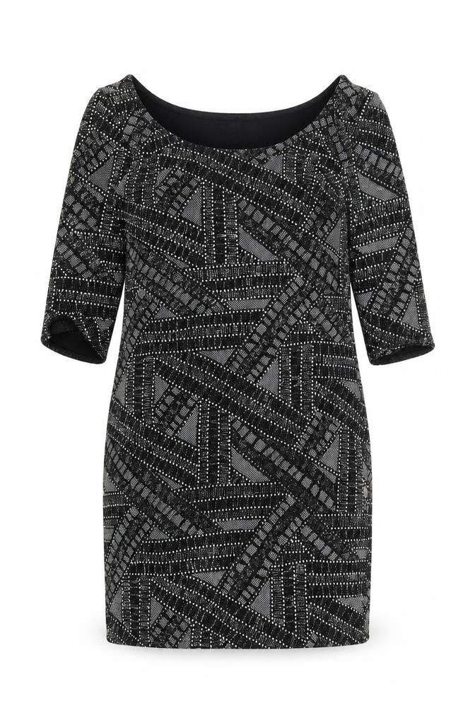 Atmosphere Womens Multicoloured  Nylon Mini  Size 10  Round Neck