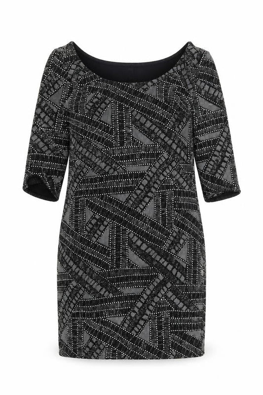 Atmosphere Womens Multicoloured  Nylon Mini  Size 10  Round Neck