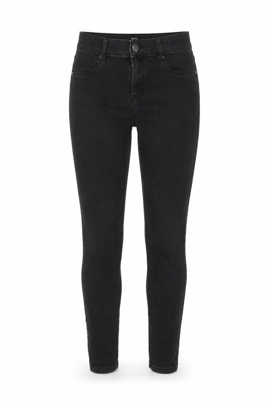 Dorothy Perkins Womens Black  Cotton Skinny Jeans Size 8 L28 in Regular