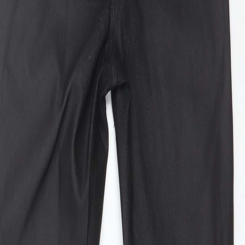 DENIM CO Womens Black  Polyester Skinny Jeans Size 4 L28 in Regular