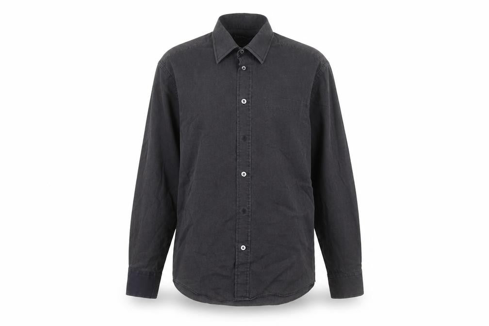 Taylor & Wright Womens Black  Polyester Basic Button-Up Size 14 Collared