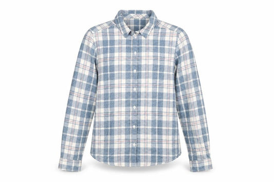 Dorothy Perkins Womens Blue  Cotton Basic Button-Up Size 12 Collared