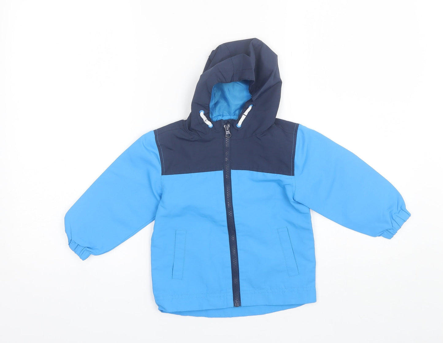 Urban Rascals Boys Blue   Windbreaker Jacket Size 2 Years