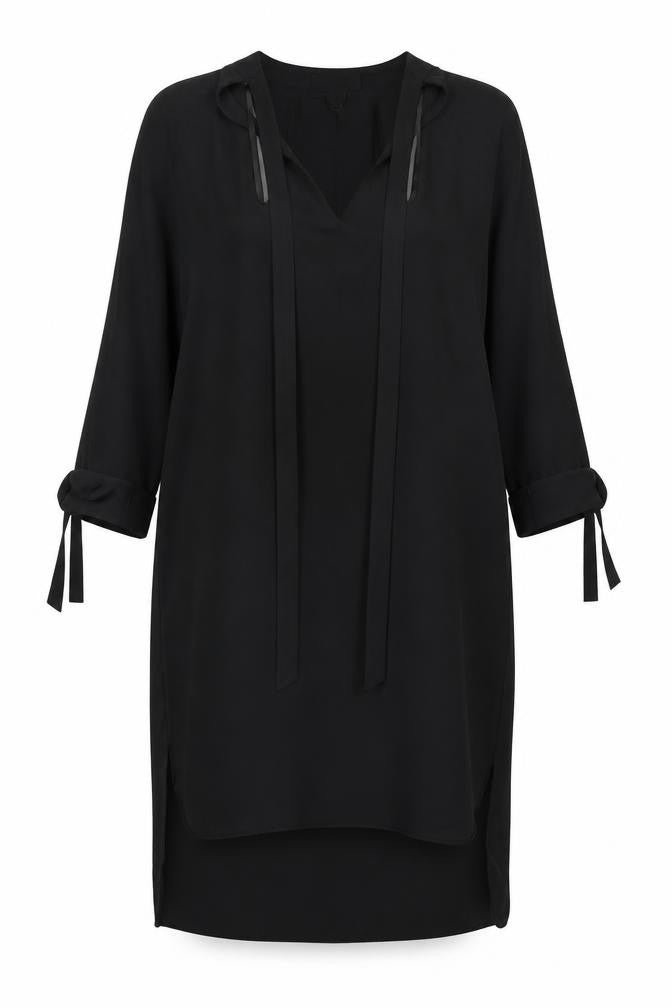 Atmosphere Womens Black  Viscose Shift  Size 10  V-Neck
