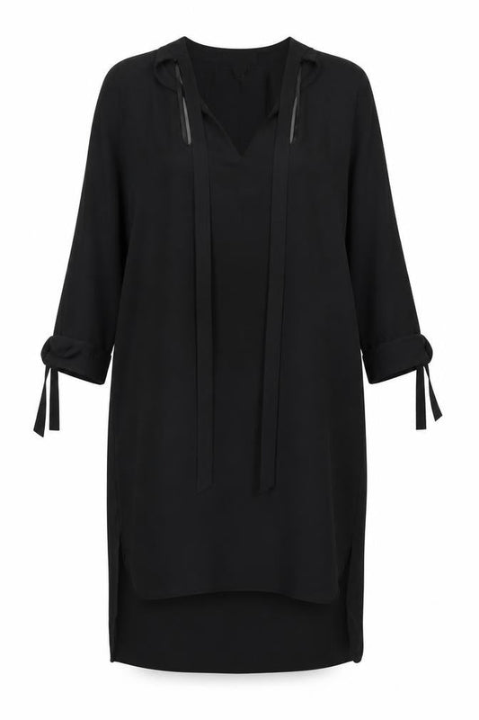 Atmosphere Womens Black  Viscose Shift  Size 10  V-Neck