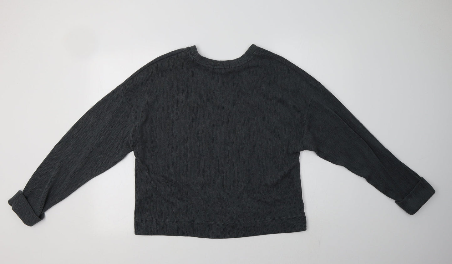 Primark Womens Grey  Polyester Pullover Sweatshirt Size L