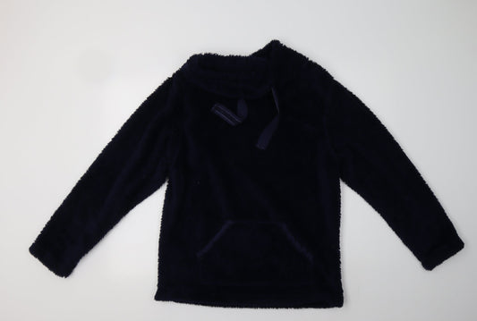 Avenue Womens Blue  Polyester Top Lounge Set Size M