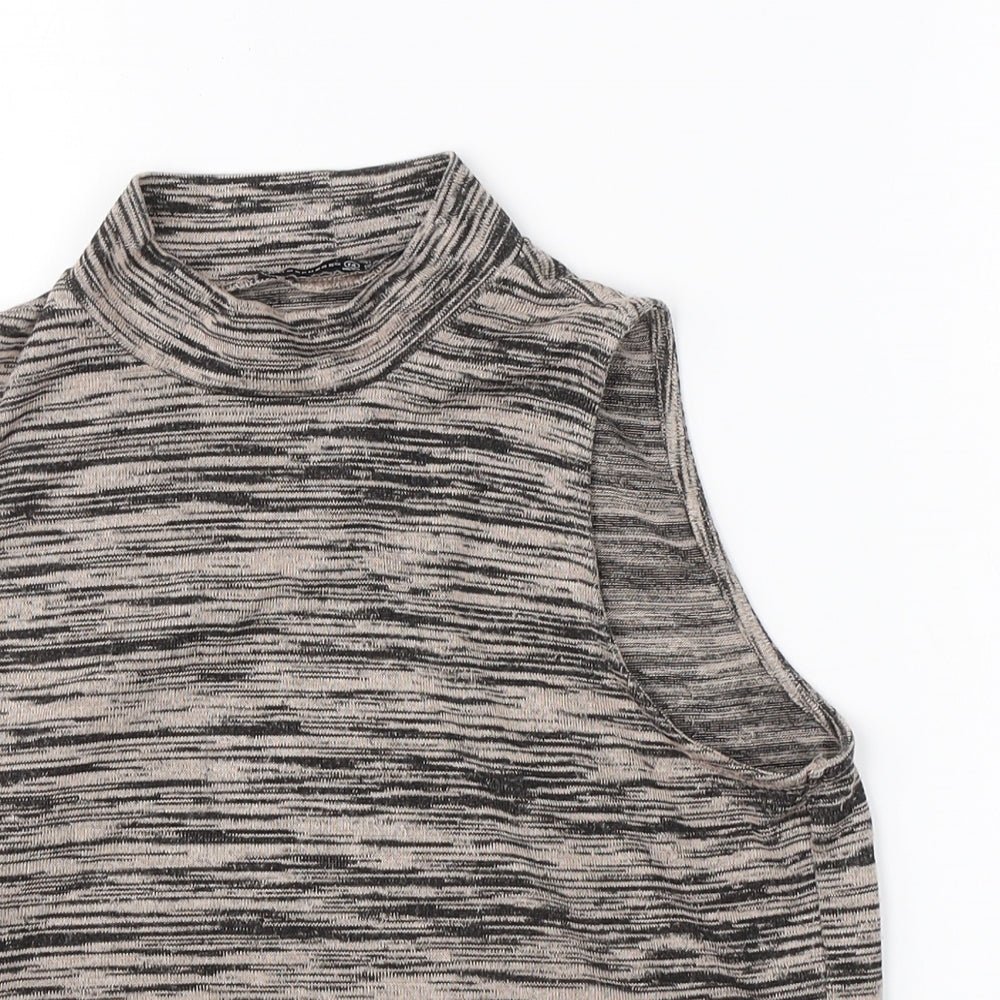 Atmosphere Womens Brown  Viscose Basic Tank Size 14 Halter