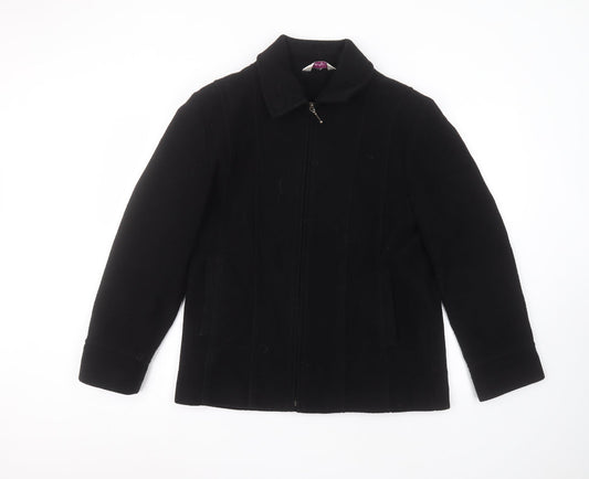Bonmarché Womens Black   Jacket  Size 14