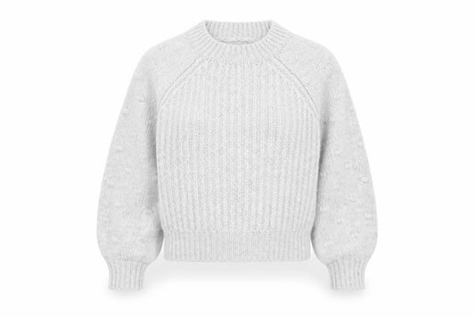 Tu Womens Grey Round Neck  Acrylic Pullover Jumper Size 12