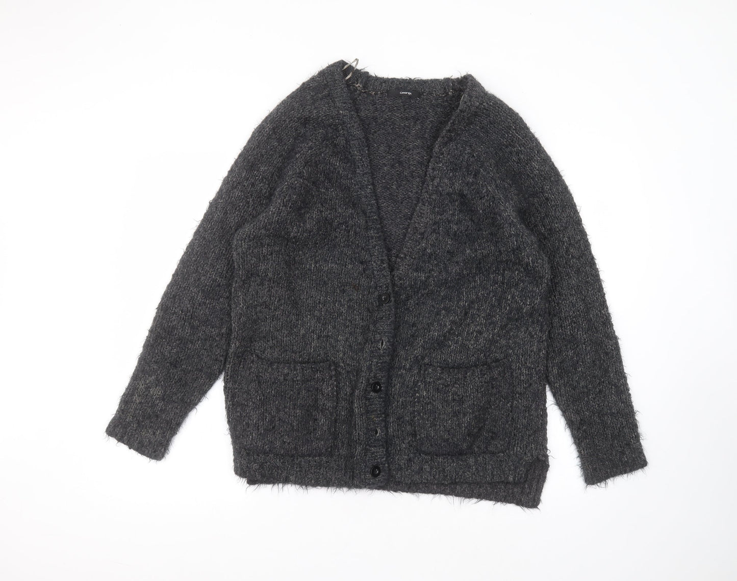 George Womens Black   Jacket Coatigan Size 10