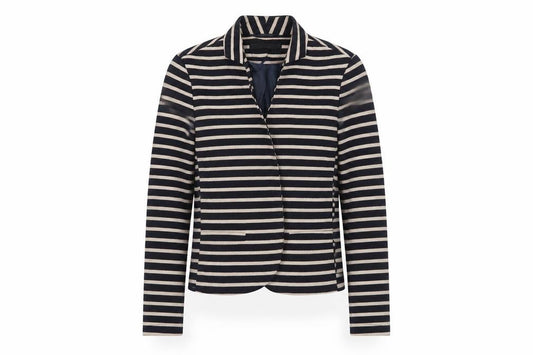 Dorothy Perkins Womens Beige Striped  Jacket  Size 6