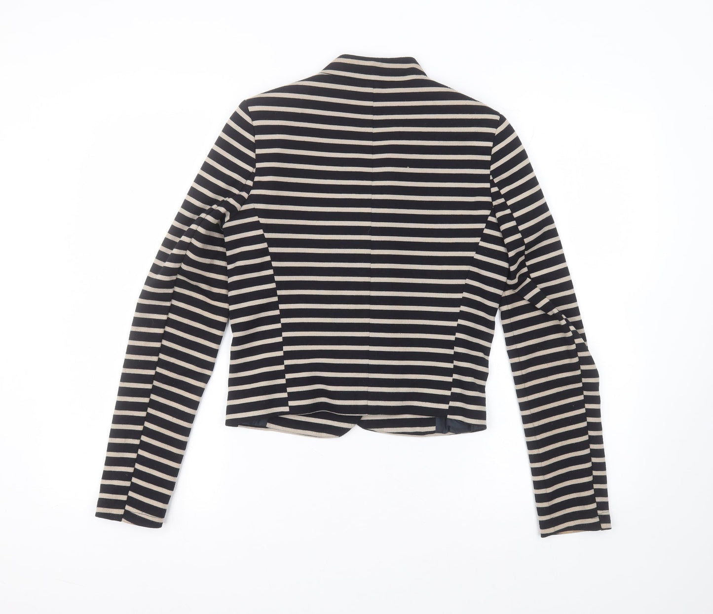 Dorothy Perkins Womens Beige Striped  Jacket  Size 6