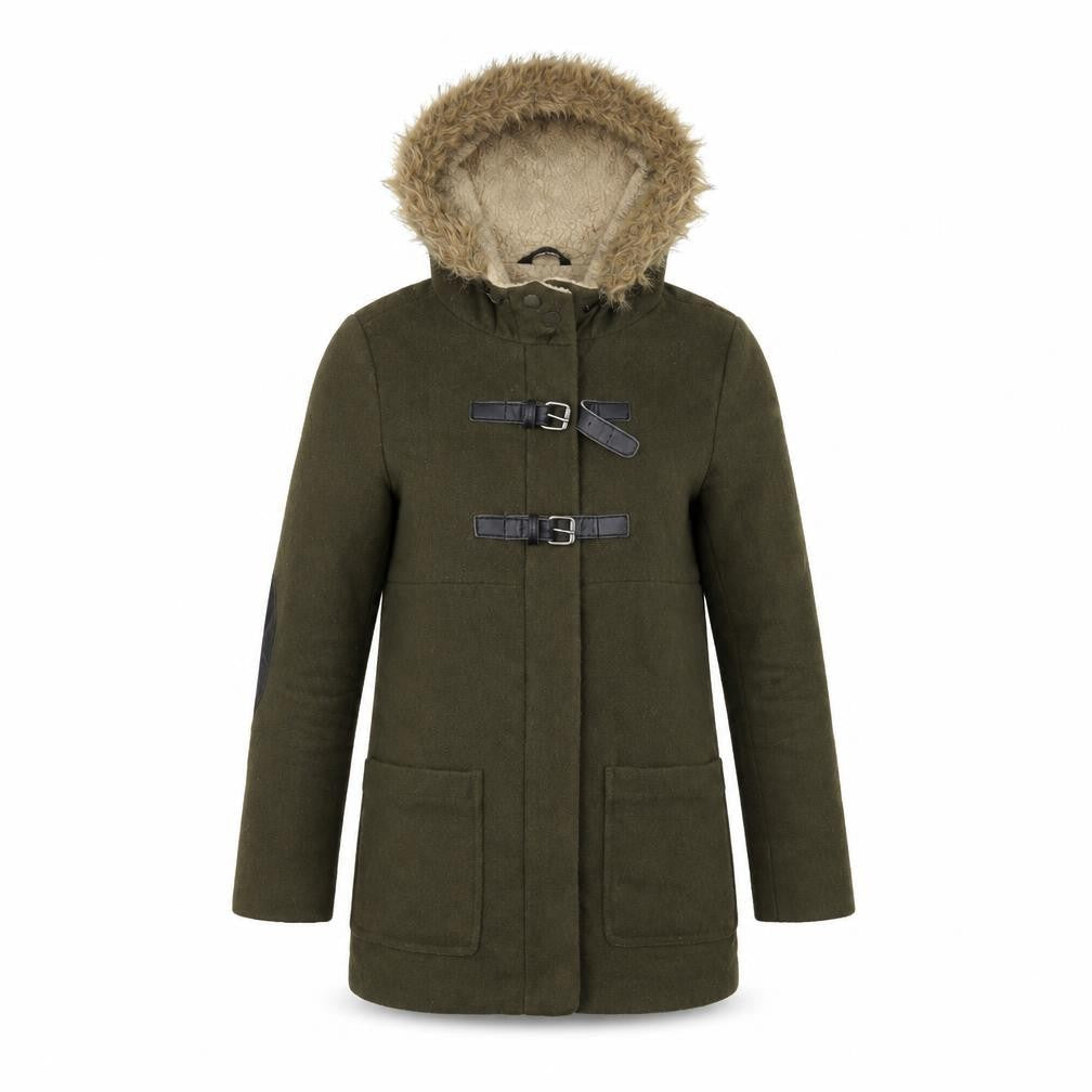 Miss Selfridge Womens Brown   Parka Coat Size 6