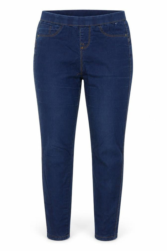 Denim & Co. Womens Blue  Cotton Jegging Jeans Size 8 L30 in Regular