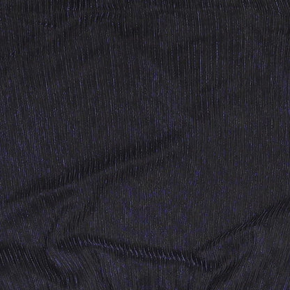 Preloved Preworn Womens Blue Striped Polyester Basic Blouse Size 10 Round Neck - Label