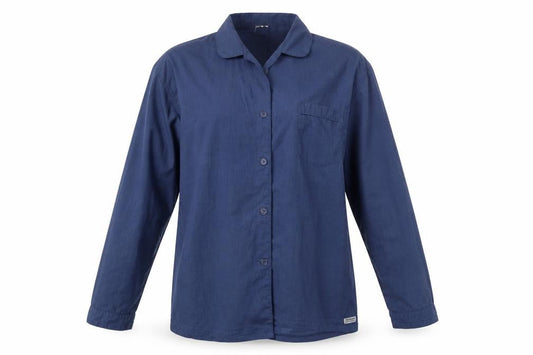 Primark Mens Blue  Cotton  Button-Up Size XL Collared Button