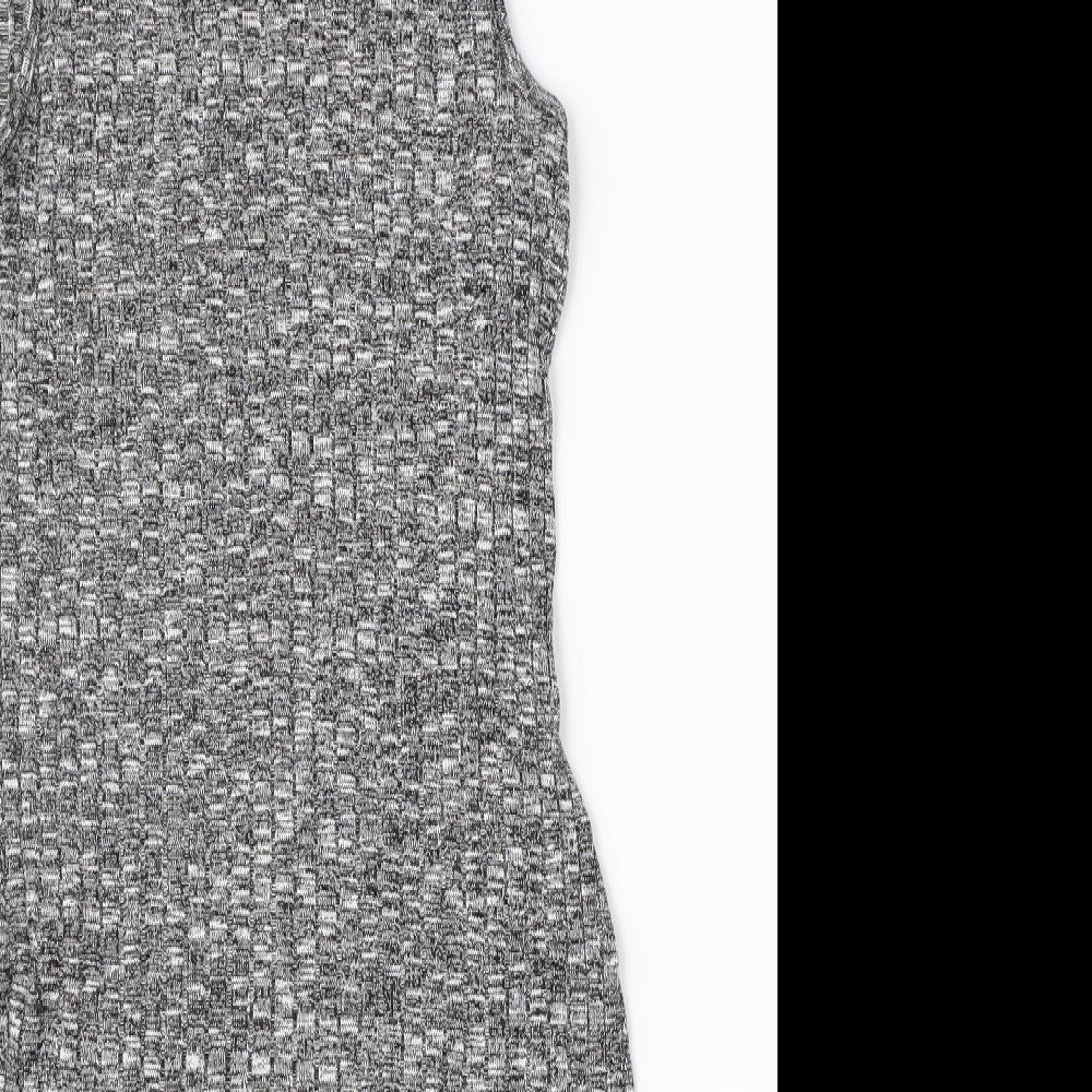 Atmosphere Womens Grey  Viscose Pencil Dress  Size 10  Halter