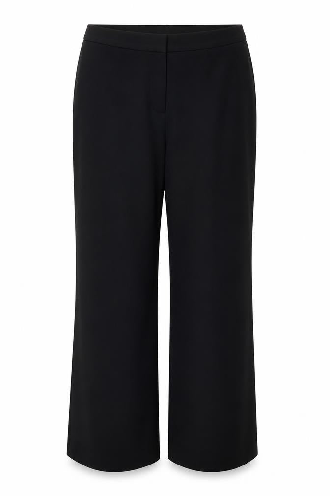 ameranto Womens Black  Polyester Trousers  Size 16 L29 in Regular
