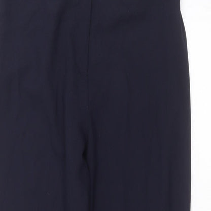 Capsule Womens Blue Polyester Trousers Size 18 L29 in Regular