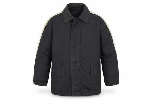 IOMA Mens Black   Overcoat Coat Size M