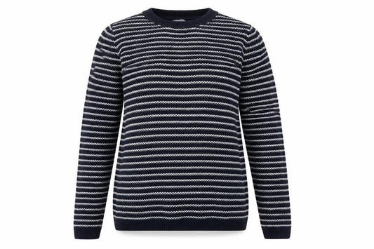 NEXT Womens Multicoloured Striped Cotton Pullover Sweatshirt Size S