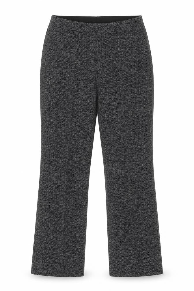Preworn Womens Multicoloured Striped Polyester Trousers  Size 10 L29 in Regular