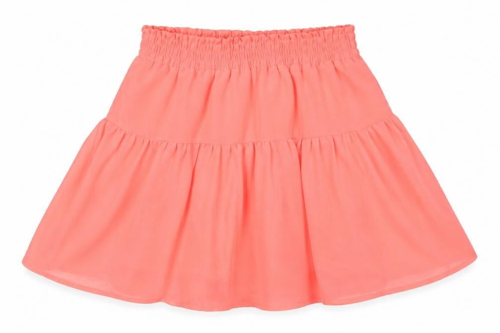 Divided Womens Red  Polyester A-Line Skirt Size 10